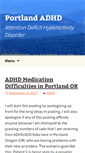 Mobile Screenshot of portlandadhd.com